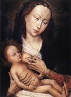 Weyden, Rogier van der - Portrait Diptych of Jean de Gros-left wing